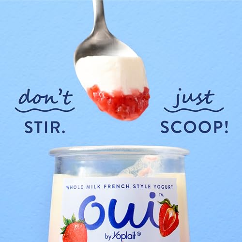 Oui by Yoplait French Style Black Cherry Whole Milk Yogurt, 5 OZ Jar - Thumbnail 4