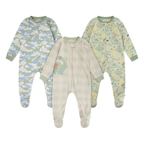 HUGGIES 3-Pack Footed Fleece Coverall