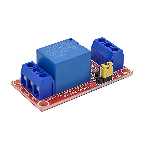 image for Valefod DC 12V Relay Module 1-Channel Relay Switch with Optocoupler Is