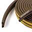 P-shape Draft Excluder Strip(brown)