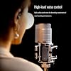 TAKSTAR XLR Cardioid Condenser Microphone, 34mm Large Diaphragm Professional Recording Microphone with Shock Mount Perfect for Studio/Podcasting/Live-Streaming/Vocal/Instrument Recording, SM-9