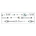 Nasogastric or Oxygen Tube precut Adhesive Tape Be Brave Arrows x 10 Pack. (Mix Pack)
