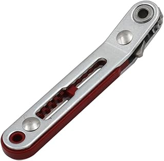 ミニラチェットレンチ 1/4 インチドライブソケット 六角ドライバービット デュアルヘッドラチェットレンチツール 2 ビットヘッド付き 耐久性 簡単取り付け 使いやすいエルボ