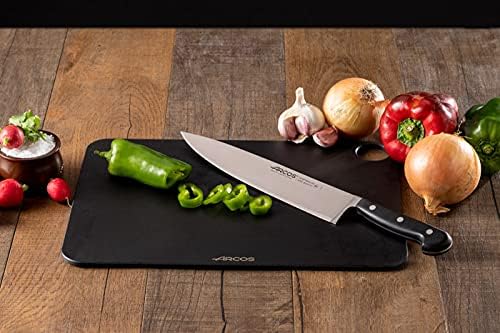Miniatura 6 de Arcos Cuchillo de chef de acero inoxidable de 10 pulgadas. Cuchillo de cocina profesional multiusos para cortar y limpiar verduras. Mango ergonómico