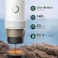 OutIn Mino Tragbare Elektrische Espressomaschine, Sandstone White – Ansicht 4