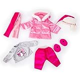 Die Puppenkleidung ist für Puppen von 40 cm bis 46 cm geeignet.