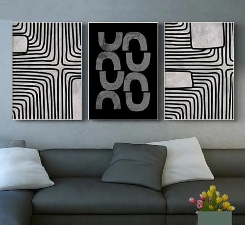 Salon et chambre sans vie ? Réveillez vos murs avec ces affiches minimalistes texturées