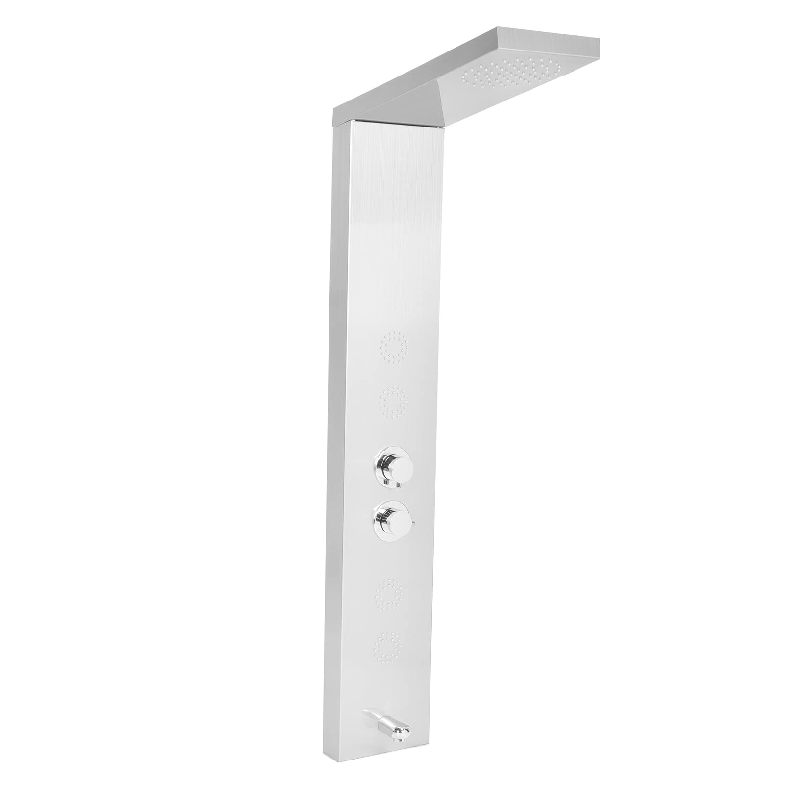 Set Pannello Doccia in Acciaio Inossidabile 304 116 Cm G1/2 Bagno