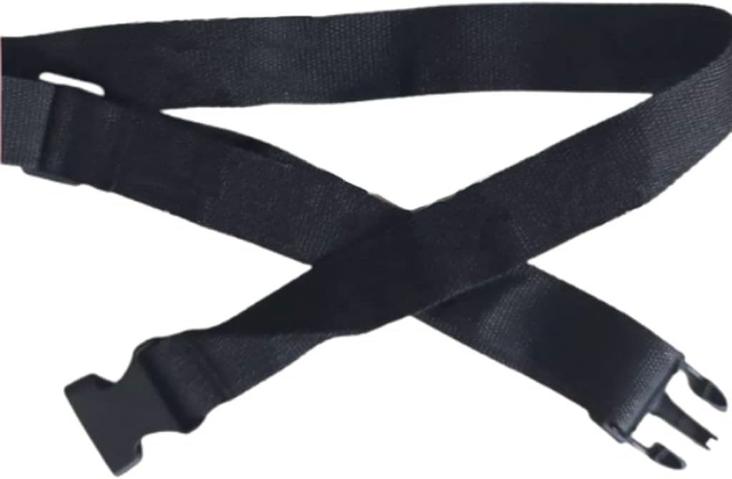 Telescoping Ladder Secuing Strap/Storage Strap, Aluminum Extension Ladder Grip Handle/Base Handle, Ladder Parts/Accessories Replacement Kit (Fixed Strap)