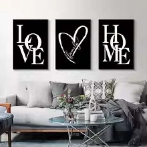 Décoration murale amour style familial pour célébrer la vie à la maison