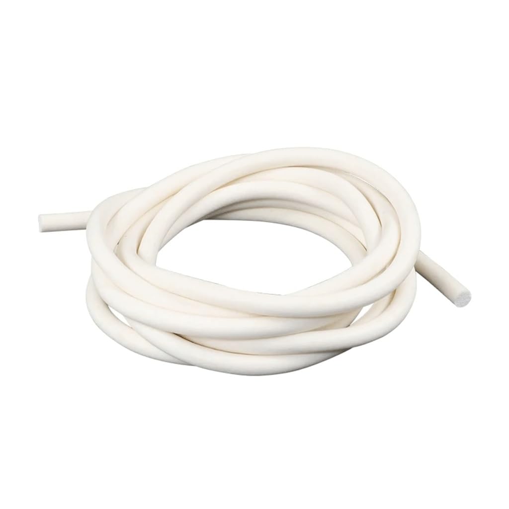 Tira de sellado de espuma de silicona, Tira del sello de la esponja caucho espuma silicón aislamiento alrededor 1-7m m for las mejoras for el hogar(5mm)