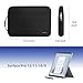 Omnpak Laptop Tasche Hülle 13-Zoll für Surface Pro 12/11/10/9/8/7/X, Laptoptasche Schutztasche mit Seitlicher Trageriemen, Wasserabweisende Laptop Tragetasche
