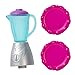 Replacement Parts for Barbie Doll Hello Dreamhouse - DPX21 ~ Replacement Barbie Size Blender and Pink Plates