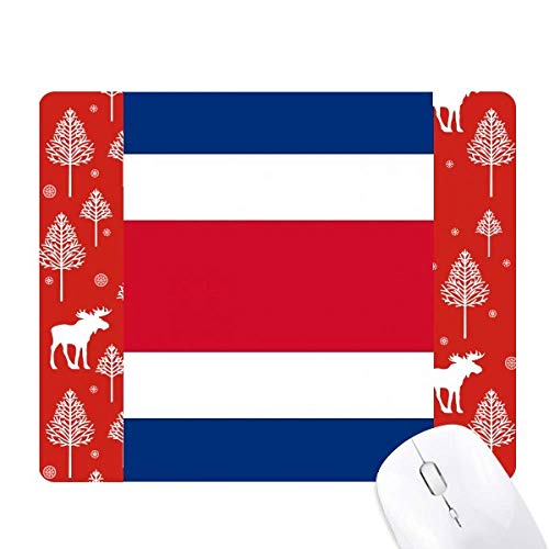 Tapis de souris schéma bois de Noël et forêt pour s'évader depuis son espace de travail