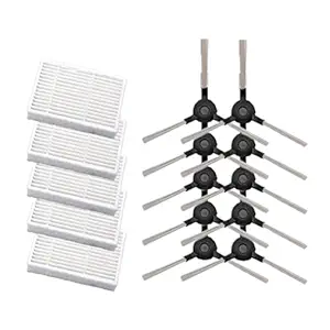 VMS INDIA Side Brushes Filter Replacements for Proscenic Vacuum Cleaner Accessory