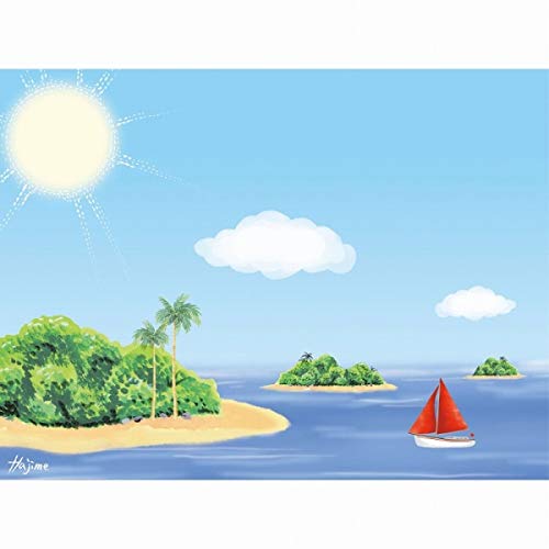 南国の風景画 Amazon.co.jp: 喜多一『南国の島』高精彩工芸画+手彩 風景画 南