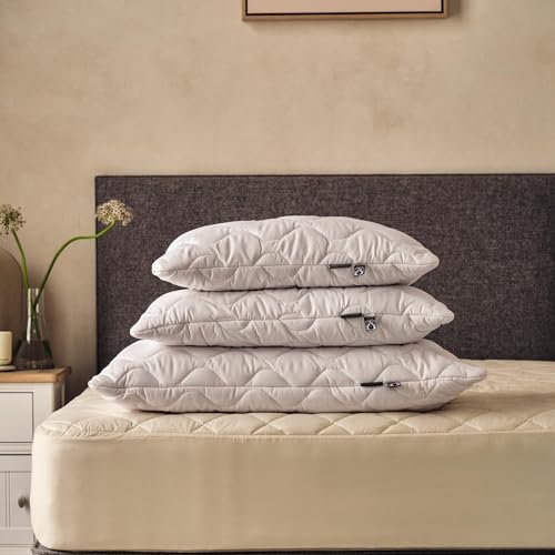Almohada Lana Natural Queen Tamaño Clasico miniatura 2