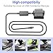 OBD Radar Detector Charger Cable, OBDII RJ11 Power Cord, OBD Charger Cable for Radar Detector, Compatible with Escort MAX 360 Passport Uniden R1/R3 Beltronics Radenso XP ect Radar Detectors