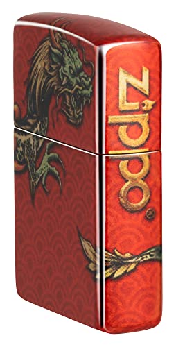 Zippo Windproof Lighter, Zippo Dragon Design, 540°, Colour Image, Refillable, Reusable, Windproof Design - Image 3