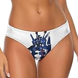 [NYBOX] あいのにじょ レディース 100％純綿 ブリーフ パンティー 機動戦士ガンダム (2) ローウエストのパンツ バラ セクシー誘惑な アニメ 日系少女 高中生 下着ショーツ M
