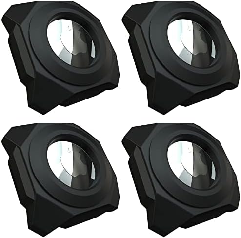 Airtag Holder Waterproof Stick-on Mount Mount for Apple AirTag,3M Sticker Cover Hidden Protective GPS Tracker Accessories, Bike, Bicycle, Car, Luggage Tag, Motorcycle 4Packs Black