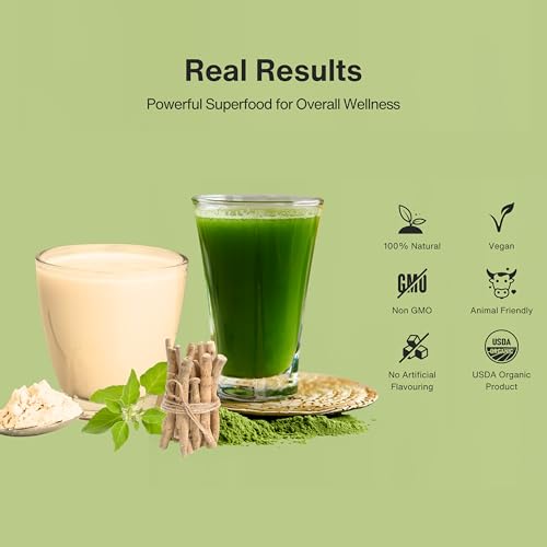 Image of NeutraLeaf Organic Moringa Powder 200g + Ashwagandha Powder 200g Combo | Energy, Stamina & Stress Support | 100% Natural Superfoods, Rich in Vitamins & Minerals