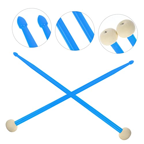 Baquetas de nylon durables para jazz y percusión color azul cielo miniatura 5