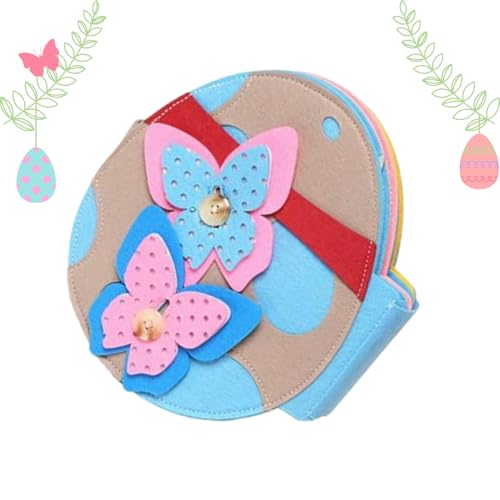 Générique Libro di bricolage in Feltro – da 20 cm, Set di Giocattoli di assemblaggio di Forma attività Creativa Morbida Prodotto di qualità | Kit Artigianale educativo Supporto età prescolare