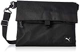 Verstellbarer Trageriemen PUMA Unisex Umhängetasche - Energy sacoche, Logo, 20x26x1cm (HxBxT) (Schwarz)