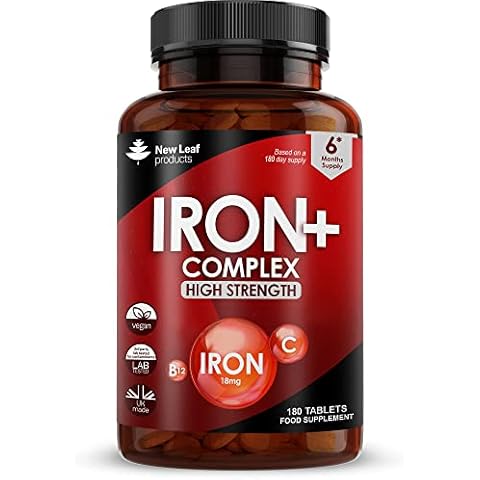 New Leaf Gentle Iron Complex with B12 & C Cover