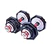 Dumbells Dumbbells ustawione parę Dumbbell Całkowita waga 15 kg /20 kg /30 kg Żelazo Regulowany Sztangi do Siłownia Domowe Budynek Budynek Trening Pracuj Mężczyzna Training Equipment