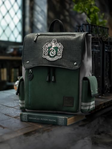 Image of The Souled Store Harry Potter: Hogwarts House Gear Backpacks | Official Wizarding World Merchandise | Premium Water-Resistant Laptop Bag | Durable Urban Travel Rucksack for Men & Women