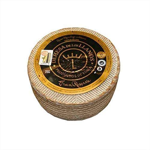 Queso manchego gran reserva Dehesa de los Llanos pieza 1/2 curado 12 meses intenso y aromático