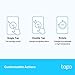 Tapo TP-Link Smart Button | Wireless Remote Dimmer Switch | 3-Way Control | Tap & Rotate HUB Required | 1+ Year Battery Life
