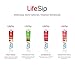 LifeSip® Cirkul® Singles 24-Pack, B-Vitamins Flavor Water Variety Pack, No Sugar, Zero Calorie Drink Mix, (6 Fruit Punch, 6 Strawberry Kiwi, 6 Honeycrisp Apple, and 6 Watermelon)