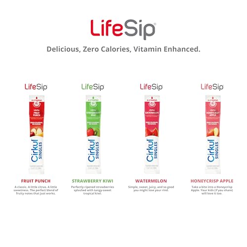 Image of Cirkul LifeSip 24-Pack Liquid Sticks. No Sugar, 0 Cal, No Powder, No Clumps