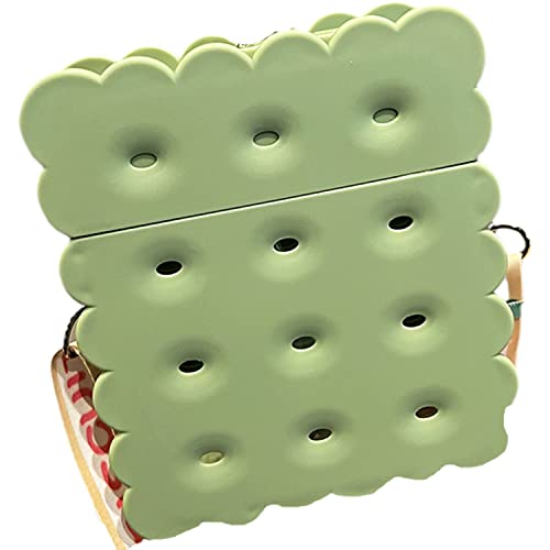 Whale Spray Water Bottle Sippy Cups Travel Cup with Straw Birthday Party Gift Pink Flamingo Drinking Cup (green biscuit, 380 ml)