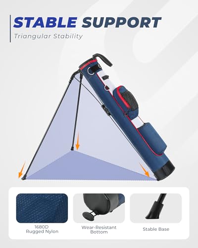 Sturdum Golf Lightweight Stand Bag review - Portable Carry & Insulated Cooler Image 4