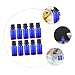 FRCOLOR 12pcs Glass Bottles Large Dropper Hole for Travel and Beauty Liquids Portable Storage for Essential Oils Perfumes