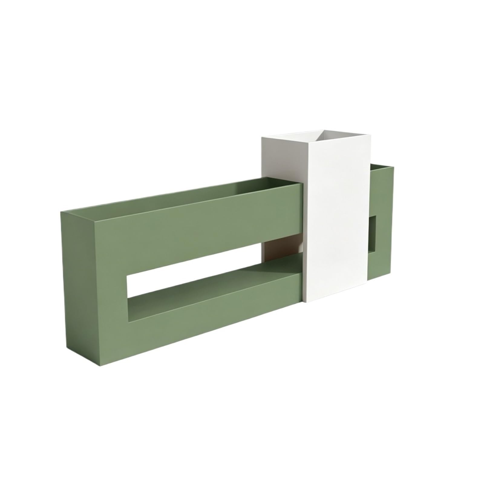 raised planter Landscape Flower Trough Planting Container Partition Fence