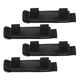 FIXOSHEE Adaptive Besteckbänder 4 Stück Verstellbare Rutschfeste Besteckmanschette aus Nylon für Senioren und Menschen mit Eingeschränkter Handbeweglichkeit Universelle Esshilfe für Löffel