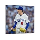 佐々木朗希 野球選手ポスター (12) クール 壁アート キャンバス パネル オフィス装飾 ぶら下がる 版画 ギフト12x12inch(30x30cm)