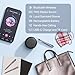 LEICEX Mini Bluetooth Speaker,Small Speaker Wireless Support TWS Stereo Sound.Portable Tiny Speaker for Travel,Gift,Mobile Phone.(Black)