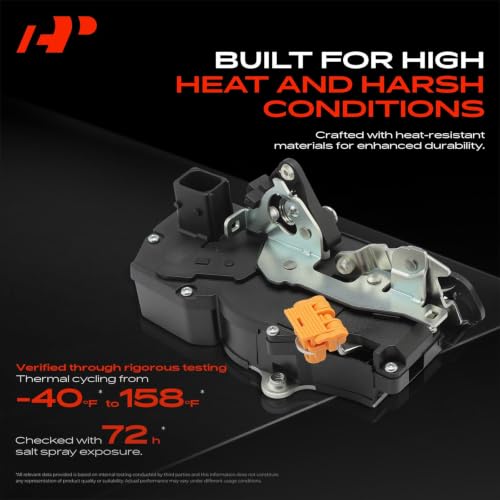 Image of A-Premium Front Right Passenger Side Door Lock Actuator | Compatible with Hummer H2 2006-2007