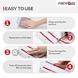 FIXCHORD 3M VHB Double Sided Tape Heavy Duty, Double Sided Mounting Tape, Waterproof Strong Mounting Adhesive Tape for LED Strip Light, Car, Home&Office Decor, Grey (15.4FT×0.39IN) - Image 6