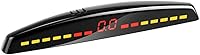 Vista 2 de Riloer Kit de sistema de radar de marcha atrás para automóvil, pantalla LED, sistema de radar de respaldo inverso, con 4 sensores, zumbador