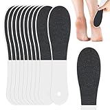 10 Pack Foot File,Foot Callus Remover Professional Sandpaper Pedicure Tools, Double Side Foot Scrubber, Sander for Dead Skin Foot Rasp Pedicure for Women Mother Manicure Beauty Shop Spa