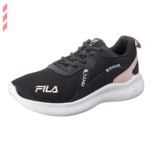 Tênis Fila Shine, Feminino, Preto/Rosa Claro/Azul Claro, 33
