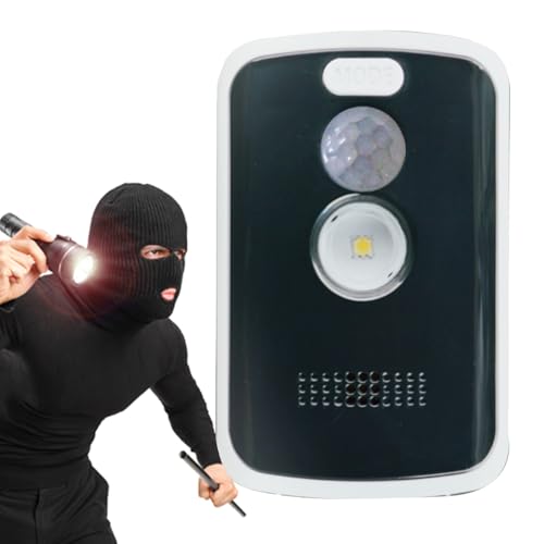Alarma de Viaje perimetral con Sensor de Movimiento, Alarma perimetral Segura de Campamento con Control Remoto, alarmas portátiles con Sensor de Movimiento, de Alerta de Suministros de