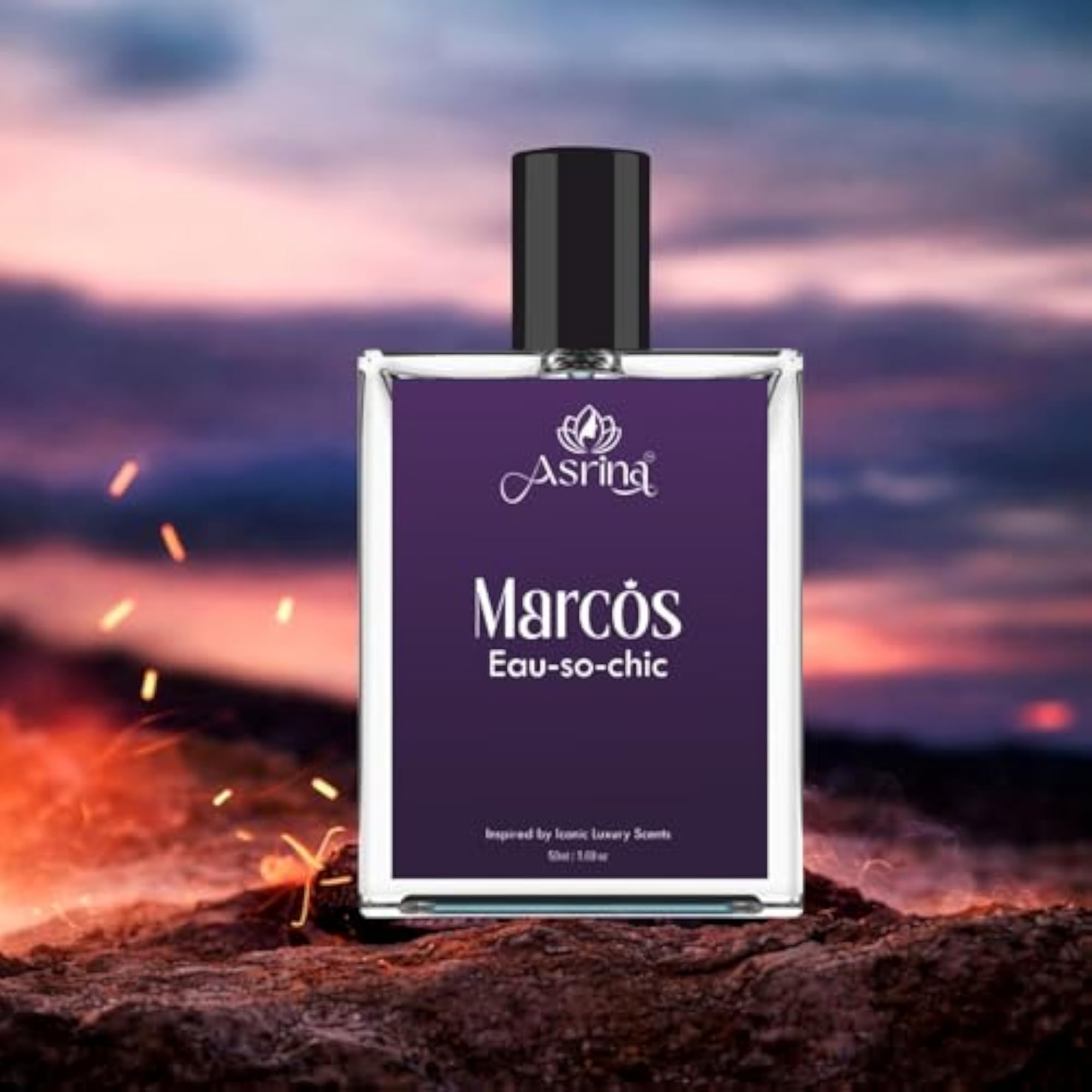 Marcos Eau So Chic Eau De Parfum for Men 50ml, Woody Fresh Scent